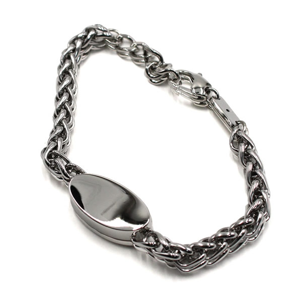 ブレスレット DX1469040 アクセサリー メンズ シルバー ブラック