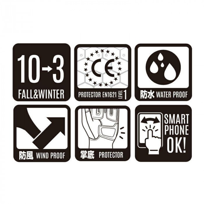 NANKAI ショートウィンターグローブ SDG-3349 L C.ブルー