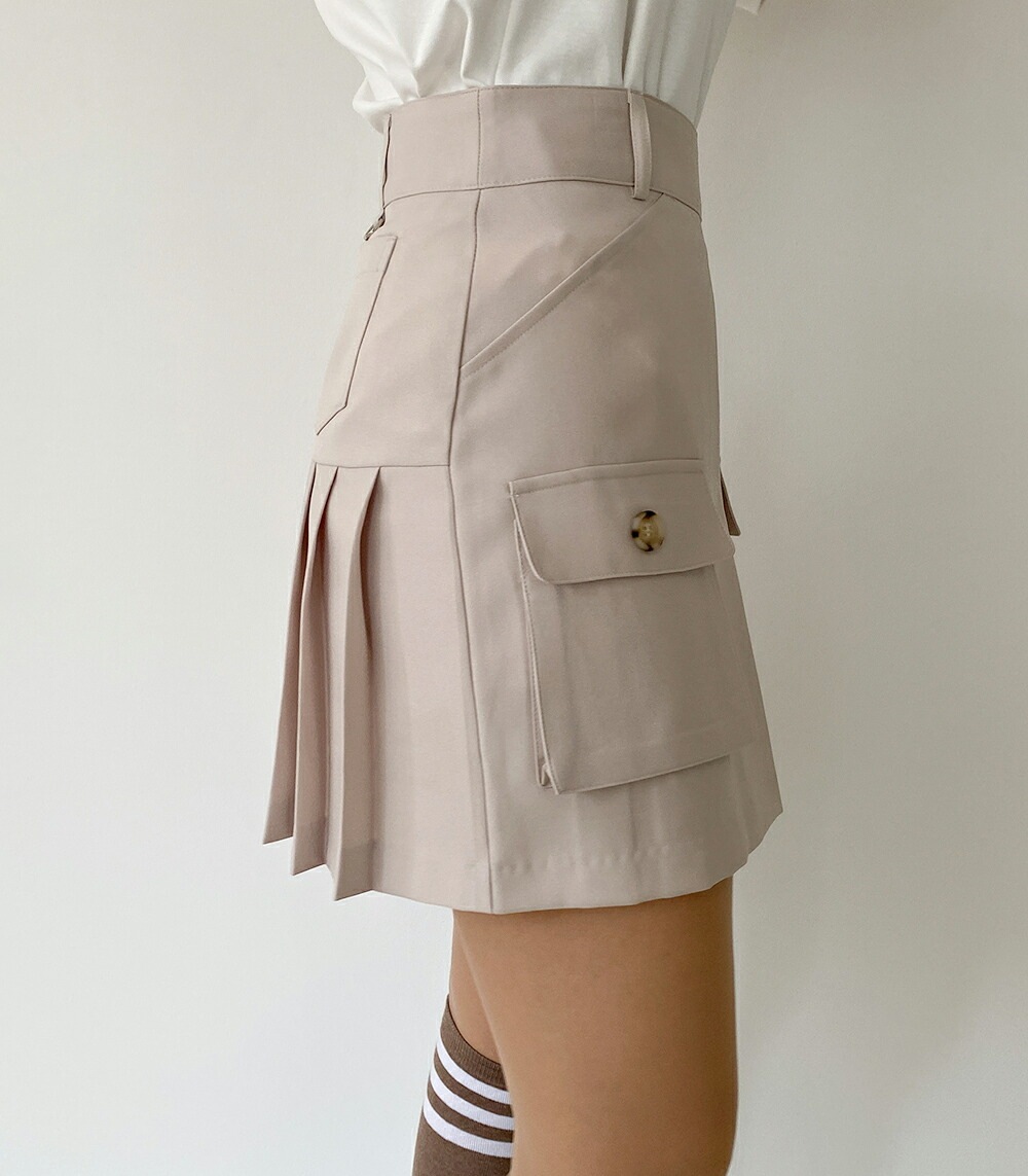 [メガ割りSALE]ツーポケバックプリーツスカートパンツ・p540544