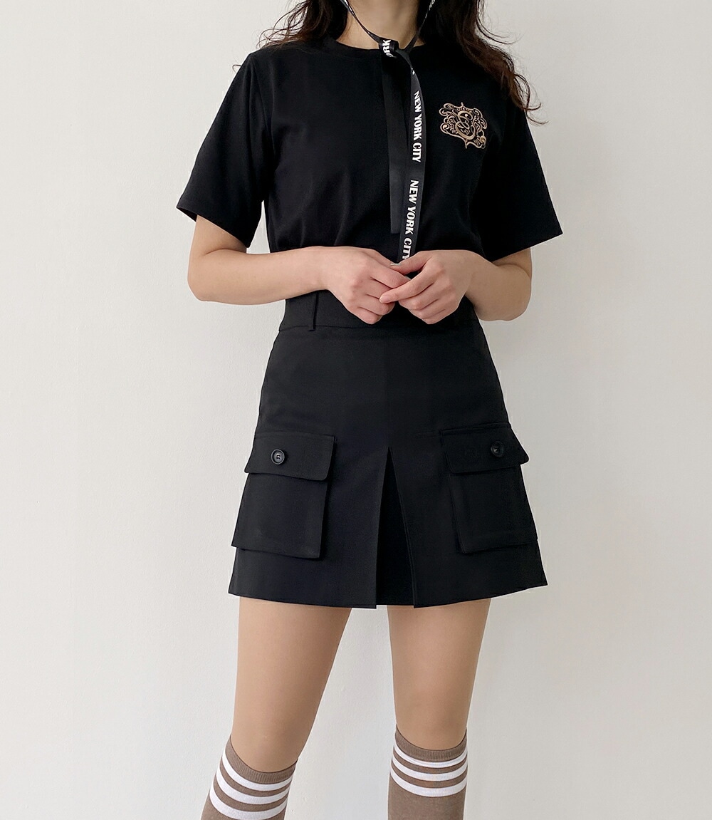 [メガ割りSALE]ツーポケバックプリーツスカートパンツ・p540544