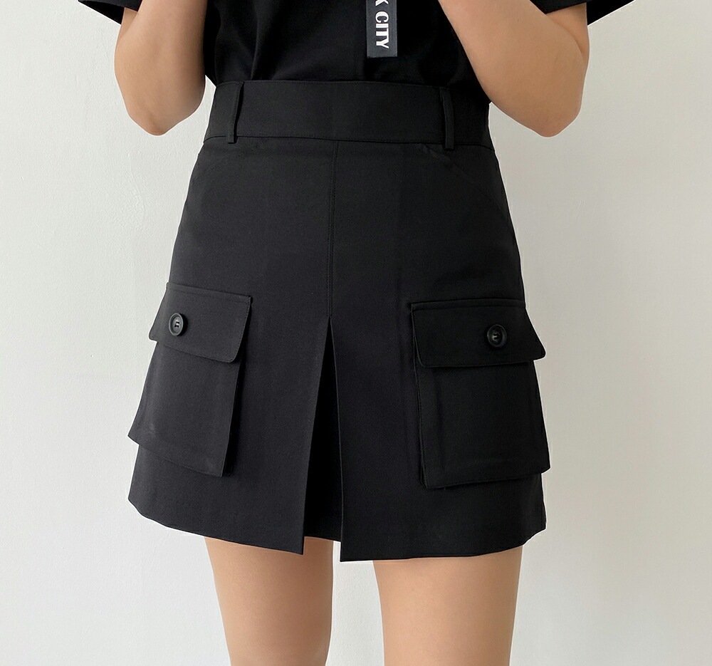 [メガ割りSALE]ツーポケバックプリーツスカートパンツ・p540544