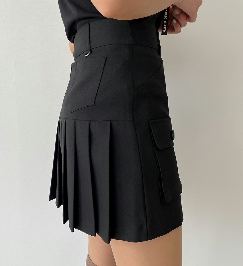 [メガ割りSALE]ツーポケバックプリーツスカートパンツ・p540544