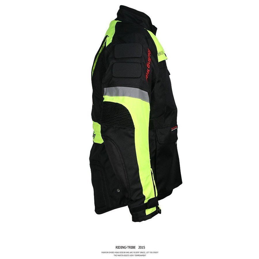 RidingTribe バイクジャケット プロテクター バイク レーシング ライダースジャケット 防