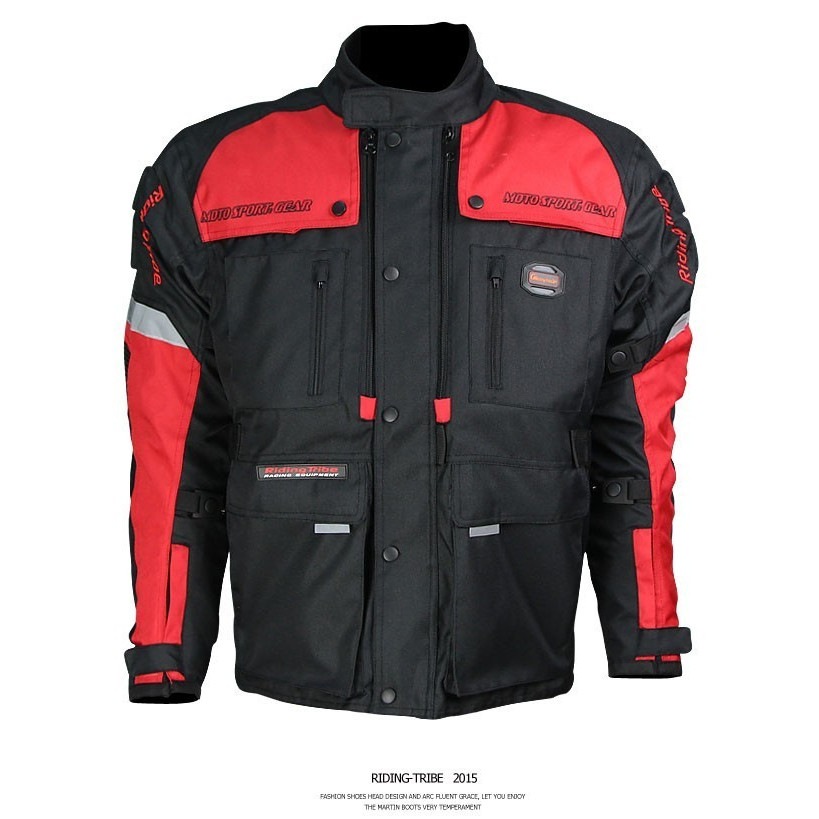 RidingTribe バイクジャケット プロテクター バイク レーシング ライダースジャケット 防