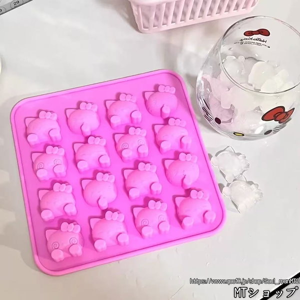Qoo10] 2025新入荷！キティちゃん 製氷皿 製