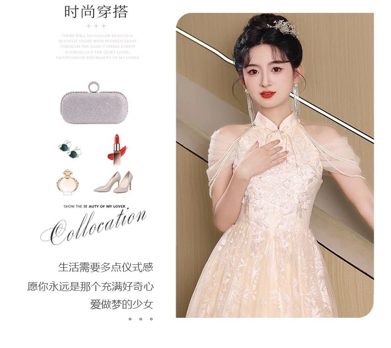 パーティードレス 女性の新しい誕生日パーティー用ラグジュアリー高級ドレス