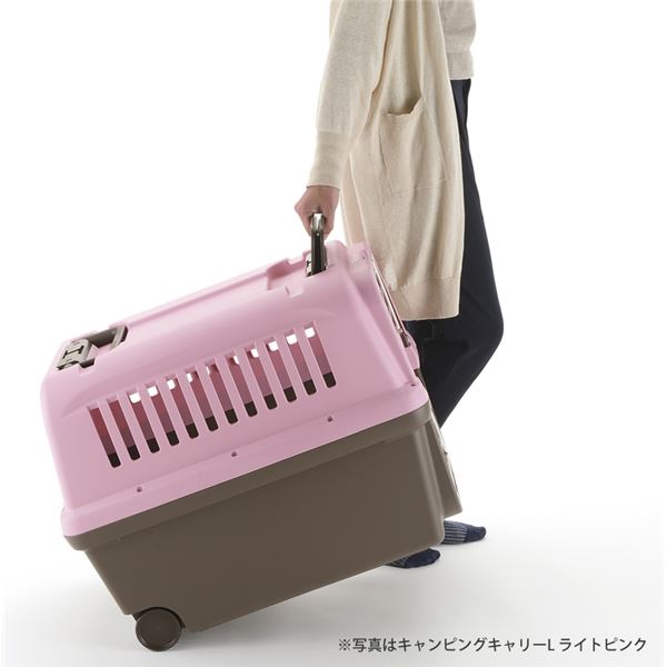 キャンピングキャリー L ダークブラウン(ペット用品) キャンピングキャリー L ダークブラウン(ペット用品)