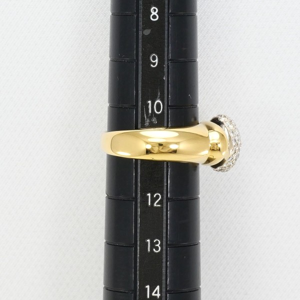 K18 18金 YGWG リング 指輪 11号 ダイヤ カード鑑別書 ジュエリー 中古 K18 18金 YGWG リング 指輪 11号 ダイヤ カード鑑別書 ジュエリー 中古