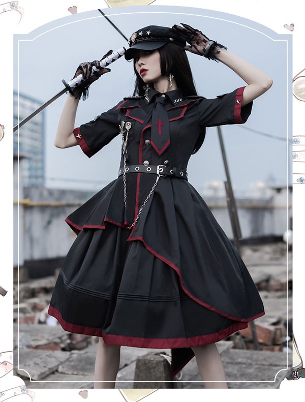 Lolita系 ロリータ 軍服 ワンピース ゴスロリ セーラー服 ロリ 制服 学生服 萌え萌え 少女ウェア レディース 二次元ドレス 学園祭 文化祭 イベント 可愛い h1001lalam3 Lolita系 ロリータ 軍服 ワンピース ゴスロリ セーラー服 ロリ 制服 学生服 萌え萌え 少女ウェア レディース 二次元ドレス 学園祭 文化祭 イベント 可愛い h1001lalam3