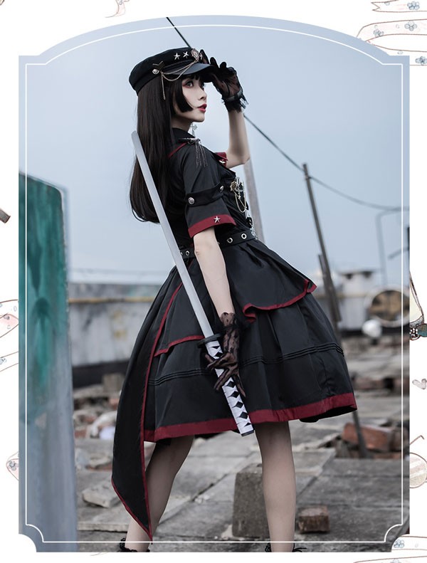 Lolita系 ロリータ 軍服 ワンピース ゴスロリ セーラー服 ロリ 制服 学生服 萌え萌え 少女ウェア レディース 二次元ドレス 学園祭 文化祭 イベント 可愛い h1001lalam3 Lolita系 ロリータ 軍服 ワンピース ゴスロリ セーラー服 ロリ 制服 学生服 萌え萌え 少女ウェア レディース 二次元ドレス 学園祭 文化祭 イベント 可愛い h1001lalam3