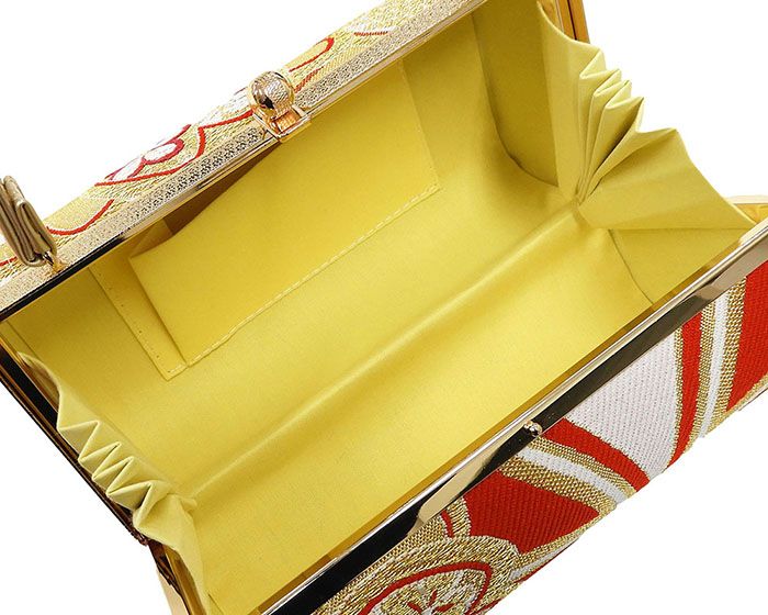草履 バッグ 草履バッグセット Ｌ寸 振袖 成人式 帯生地 三枚芯 和装 着物 新品 n1381