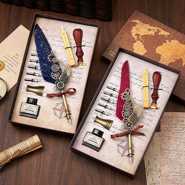 ハリーポッター　ハリーとロンのドール　羽根ペン ハリーポッター ハリーとロンのドール 羽根ペン SHOCHIKU STORE