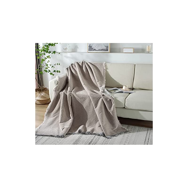 マルチカバー ソファカバー 北欧風 無地 180*230cm ブランケットフリンジ付 ベッドカバー マルチカバー ソファカバー 北欧風 無地 180*230cm ブランケットフリンジ付 ベッドカバー