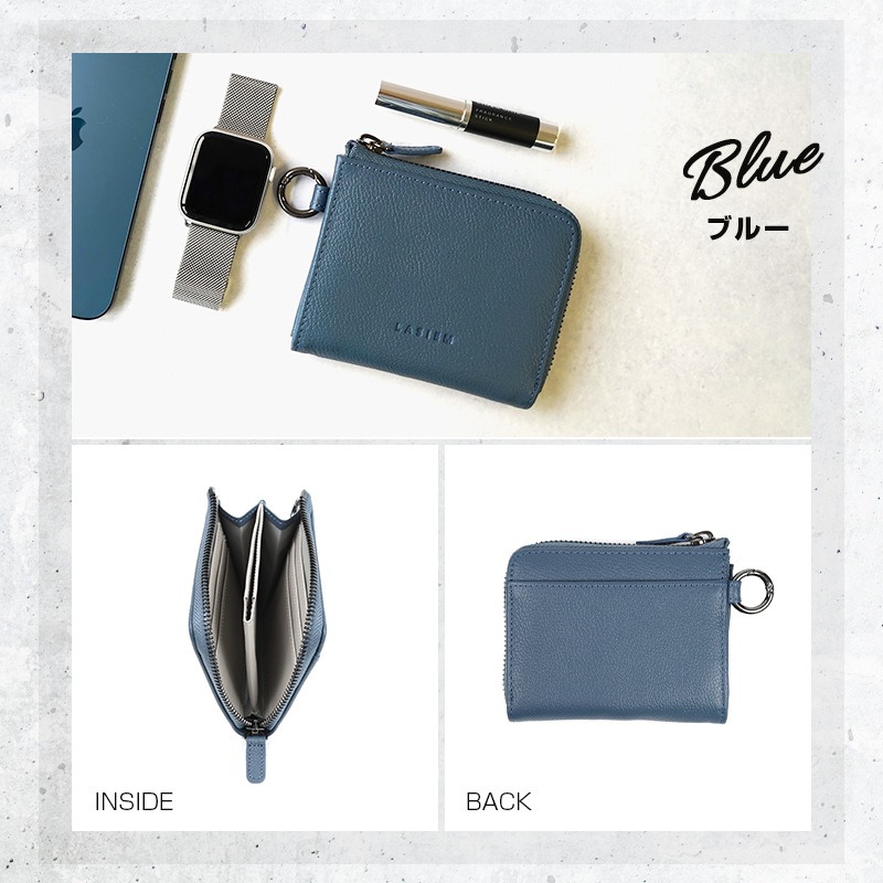 【楽天1位獲得】財布 メンズ 本革 レディース ミニ財布 コンパクト L字ファスナー 小さい 薄い ミニ 薄型 スキミング防止 RFID 時短 レザー サイフ 革 二つ折り ミニマリスト