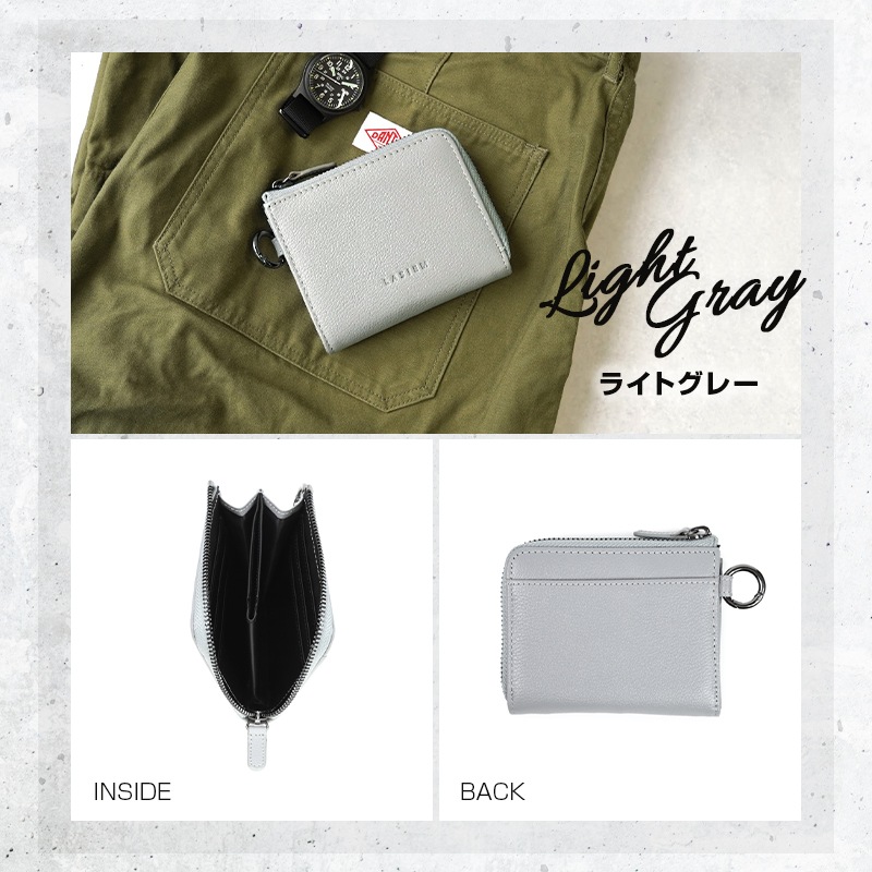 【楽天1位獲得】財布 メンズ 本革 レディース ミニ財布 コンパクト L字ファスナー 小さい 薄い ミニ 薄型 スキミング防止 RFID 時短 レザー サイフ 革 二つ折り ミニマリスト