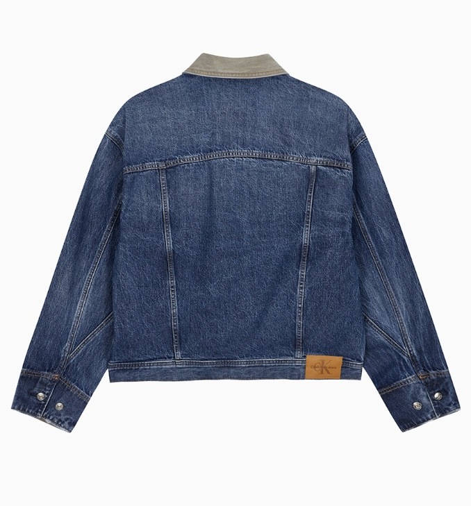 80s IKON Dark Blue Denim Jacket (4RB990G-RG8)