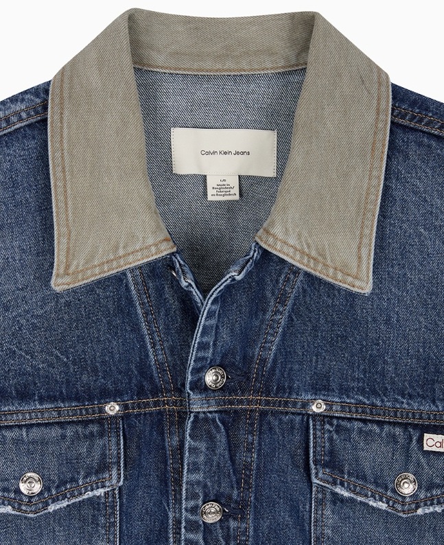 80s IKON Dark Blue Denim Jacket (4RB990G-RG8)