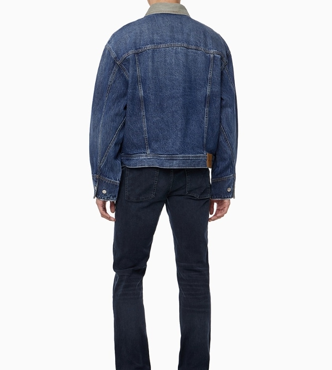 80s IKON Dark Blue Denim Jacket (4RB990G-RG8)