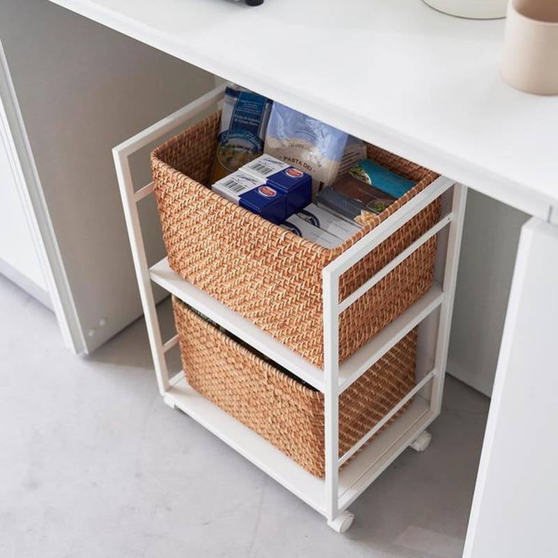 目隠しワゴン tower タワー キッチン ストッカー 収納棚 ランドセル デスク 整理棚 キャスター付 ホワイト 目隠しワゴン tower タワー キッチン ストッカー 収納棚 ランドセル デスク 整理棚 キャスター付 ホワイト