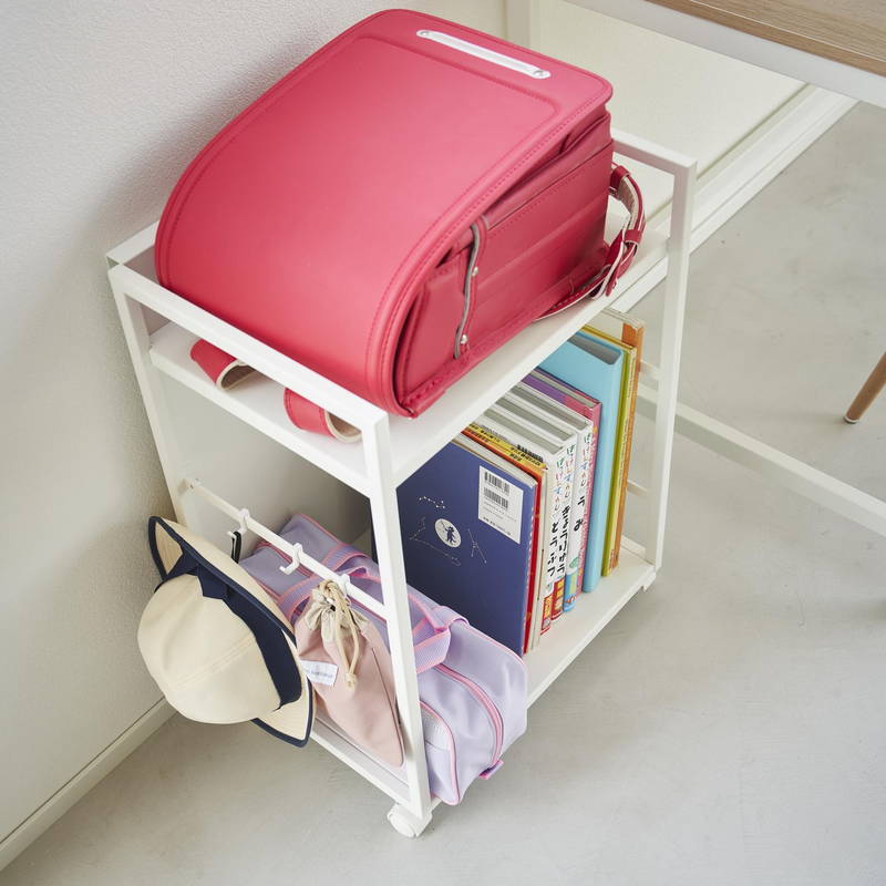 目隠しワゴン tower タワー キッチン ストッカー 収納棚 ランドセル デスク 整理棚 キャスター付 ホワイト 目隠しワゴン tower タワー キッチン ストッカー 収納棚 ランドセル デスク 整理棚 キャスター付 ホワイト