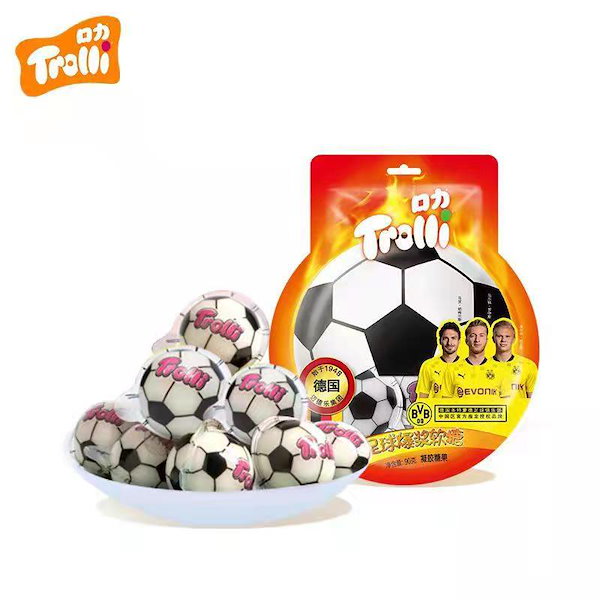 Qoo10] トローリ 地球グミ 目玉グミ サッカーグミ 韓国お