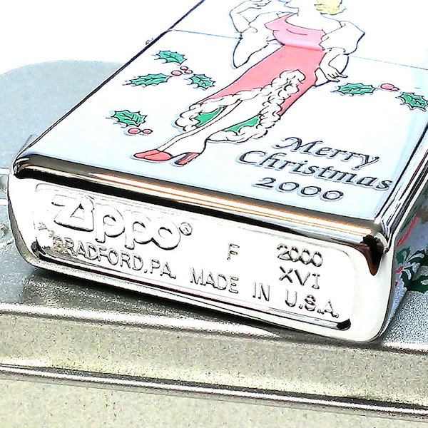 Zippo サンタクロースライター 難かっ 1994年製