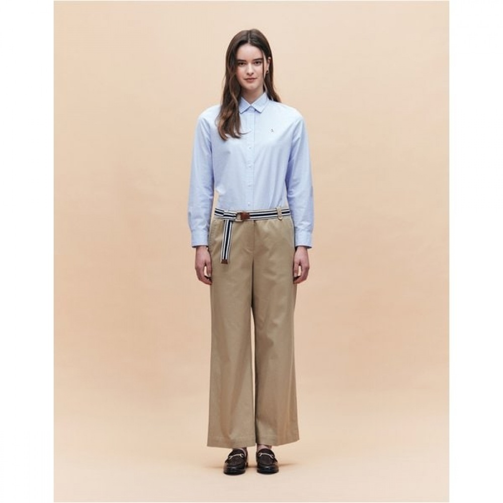 [25SS] [アイコニック] オプションベルトワイドチノパンツベイ HSPA5B205I2