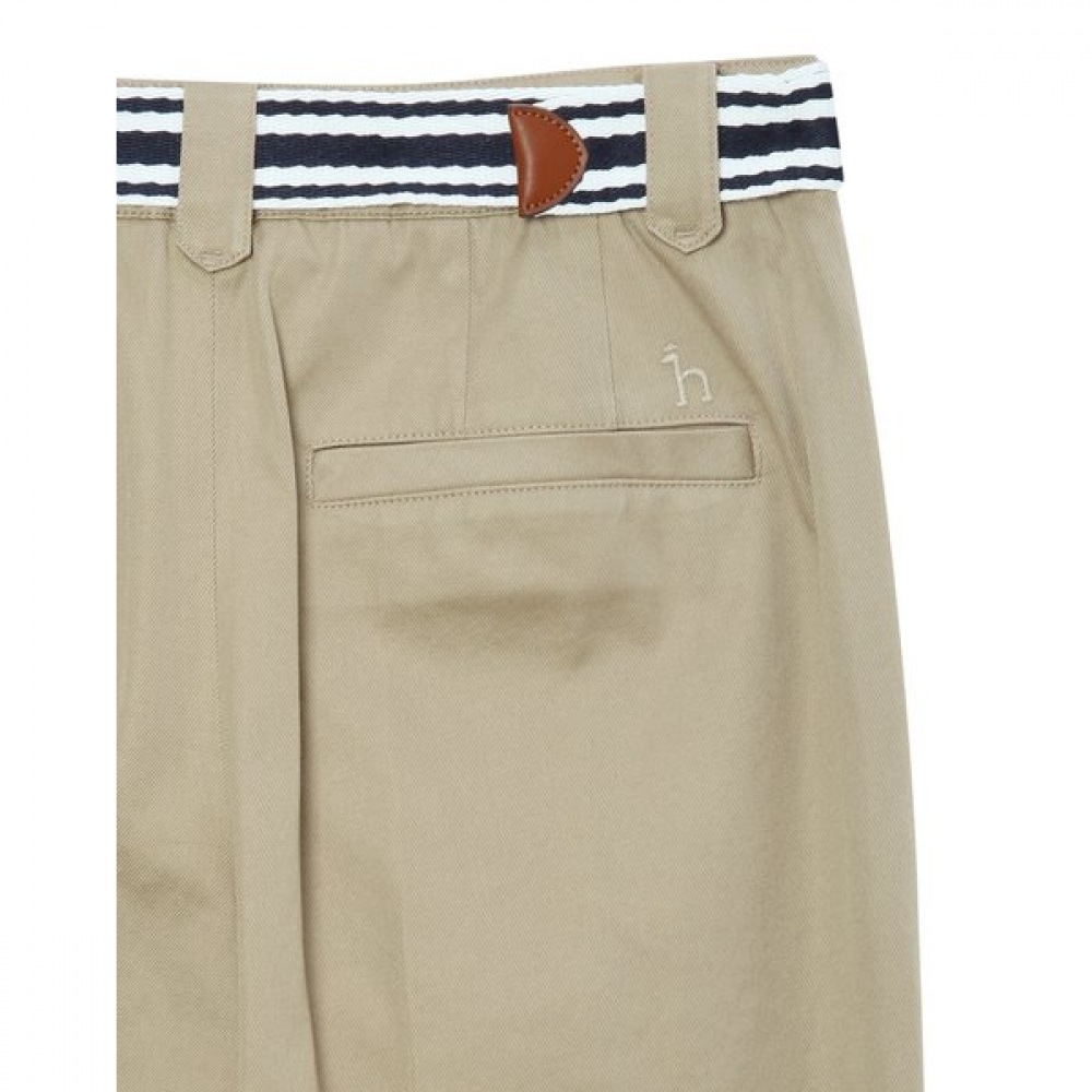 [25SS] [アイコニック] オプションベルトワイドチノパンツベイ HSPA5B205I2