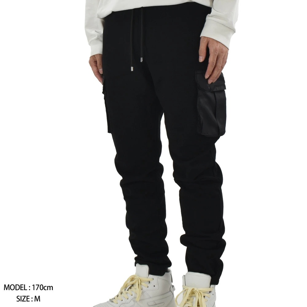 ボーラー BALR. スウェットパンツ メンズ トラックパンツ カーゴパンツ ブラック 黒 Q-CARGO SERIES SLIM ClASSIC SWEATPANTS【b14111087blk】 ボーラー BALR. スウェットパンツ メンズ トラックパンツ カーゴパンツ ブラック 黒 Q-CARGO SERIES SLIM ClASSIC SWEATPANTS【b14111087blk】