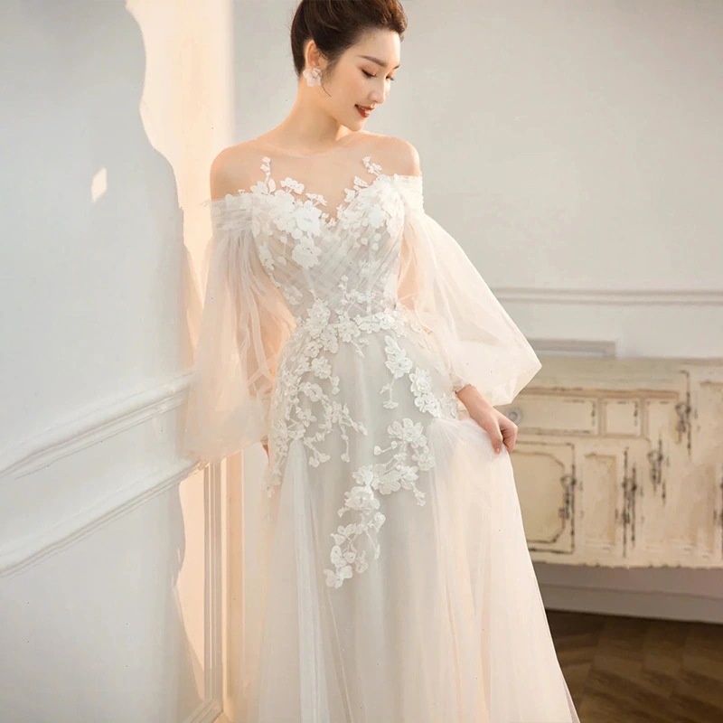 パーティードレス人気 2023 新作 高級感 気質 ワンピース 結婚式 ドレス 花嫁ロングドレス 結婚式ワンピース 韓国ファッション パーティードレス人気 2023 新作 高級感 気質 ワンピース 結婚式 ドレス 花嫁ロングドレス 結婚式ワンピース 韓国ファッション