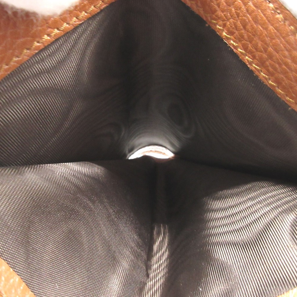 新品同様 バンブー ミディアムウォレット ダブルG 739498 二つ折り財布 レザー/レザー ブラウン 0504【中古】 ユニセックス 新品同様 バンブー ミディアムウォレット ダブルG 739498 二つ折り財布 レザー/レザー ブラウン 0504【中古】 ユニセックス