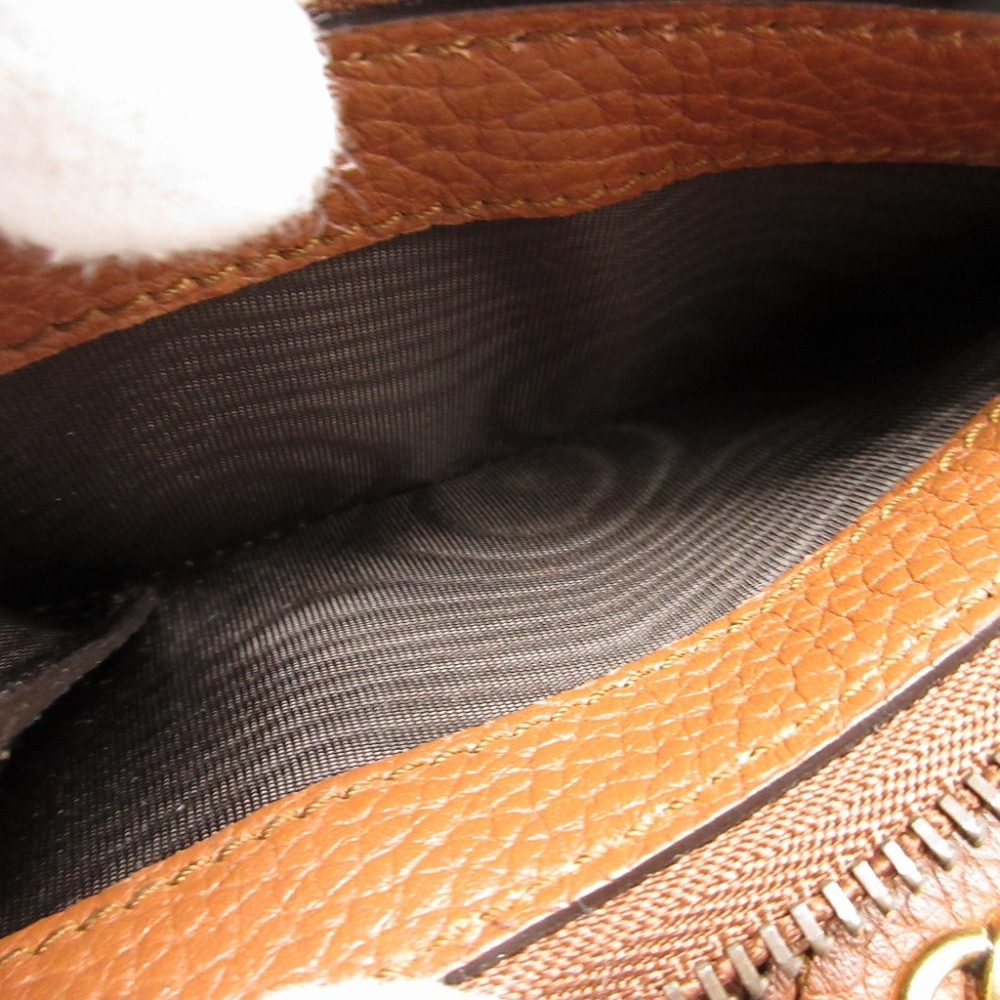 新品同様 バンブー ミディアムウォレット ダブルG 739498 二つ折り財布 レザー/レザー ブラウン 0504【中古】 ユニセックス 新品同様 バンブー ミディアムウォレット ダブルG 739498 二つ折り財布 レザー/レザー ブラウン 0504【中古】 ユニセックス