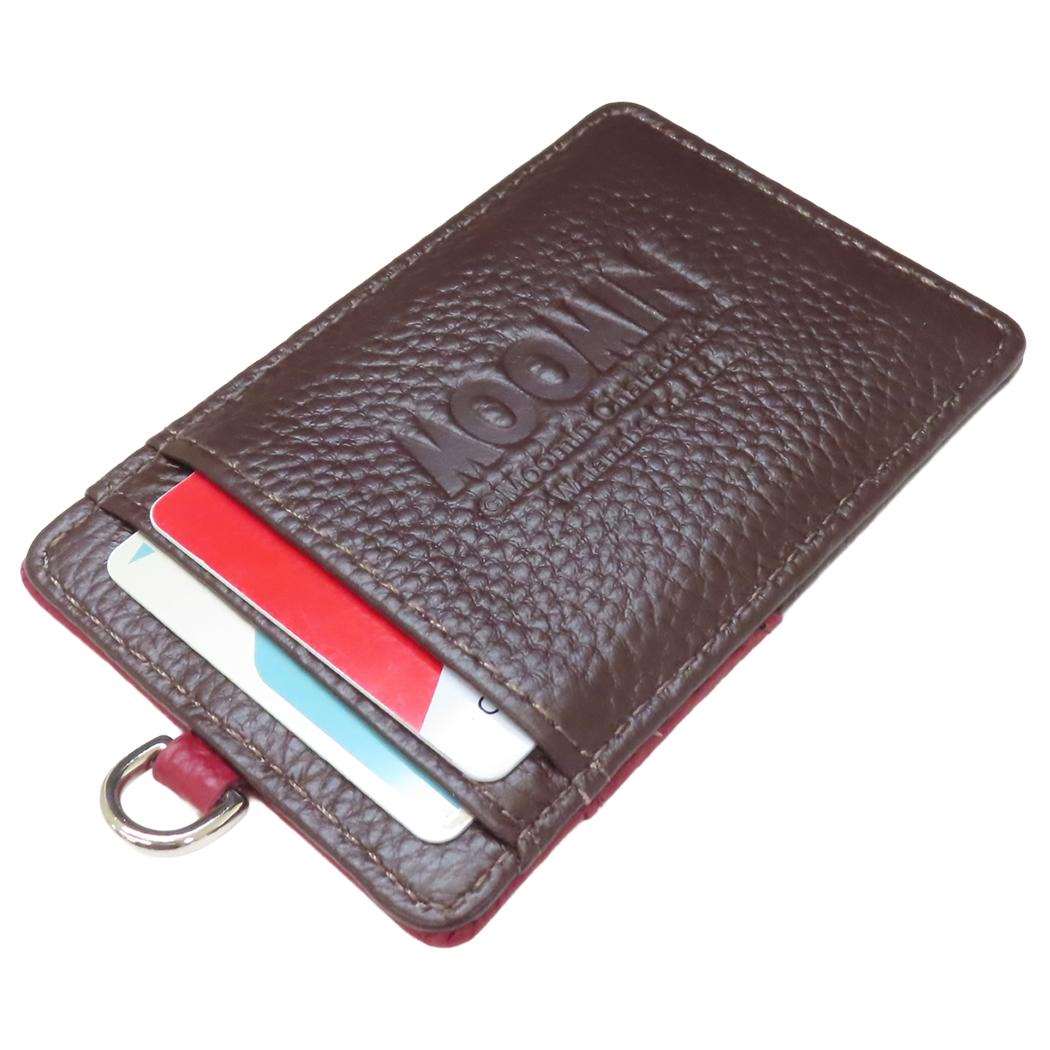 ムーミン 定期入れ 本革パスケース リトルミイ 北欧 キャラクター グッズ