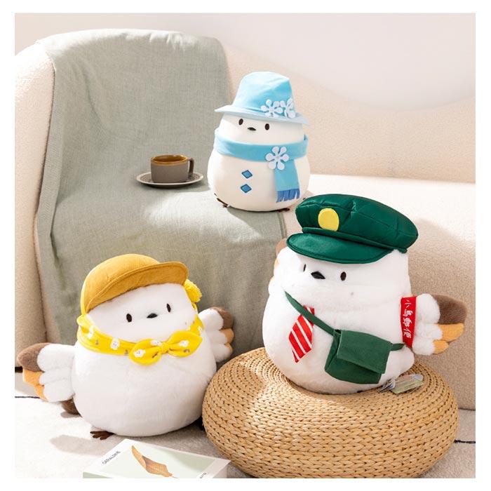 ぬいぐるみ　スズメ　雀　小鳥　かわいい　抱き枕　インテリア　ふわふわ　誕生日プレゼント