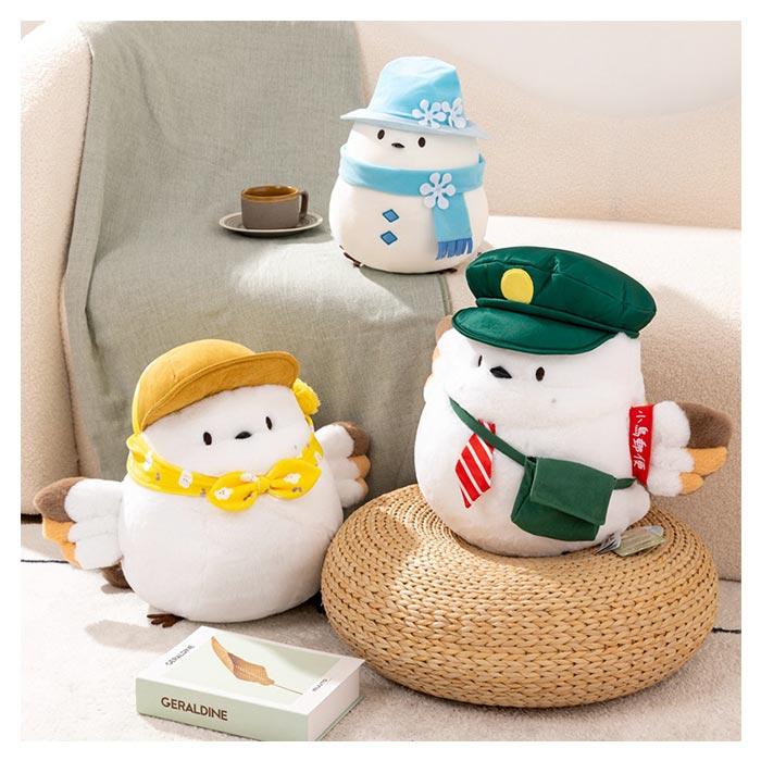 ぬいぐるみ　スズメ　雀　小鳥　かわいい　抱き枕　インテリア　ふわふわ　誕生日プレゼント