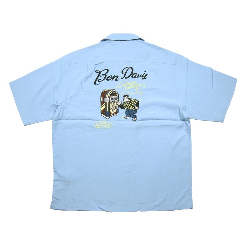 ベンデイビス BEN DAVIS シャツ 半袖シャツ 開襟シャツ メンズ レディース ブランド 大きいサイズ おしゃれ おすすめ 人気 JUNKEBOX O/C SHIRT T-25580033 be