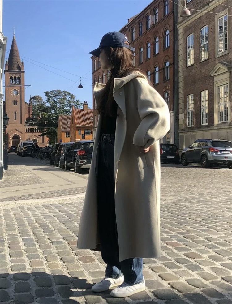 【早い者勝ち】ファー付きロングコート 黒 RUIRUE BOUTIQUE コート チェスターコート フォックスファーW