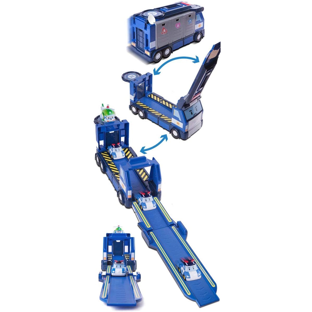 Robocar Poli（ロボカーポリー）機動本部トレーラー / 変身自動車 Poli mobile Headquarter