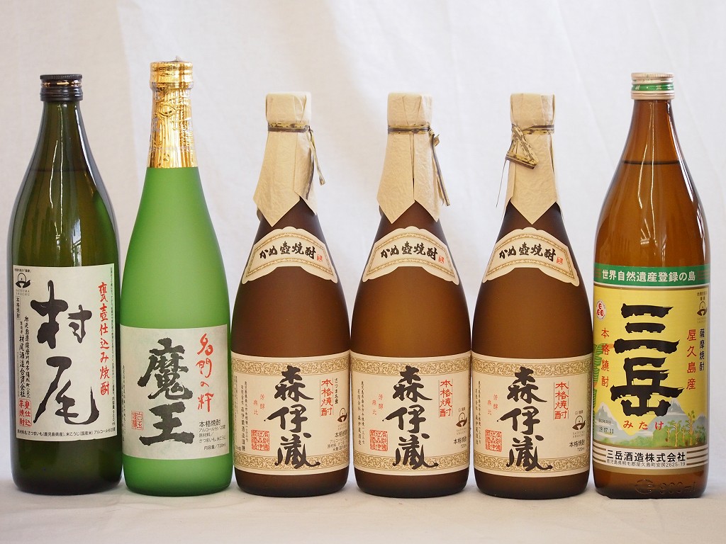 プレミアムな芋焼酎飲み比べ5本セット(森伊蔵720ml2本 魔王720ml1本 村尾900ml プレミアムな芋焼酎飲み比べ5本セット(森伊蔵720ml2本 魔王720ml1本 村尾900ml