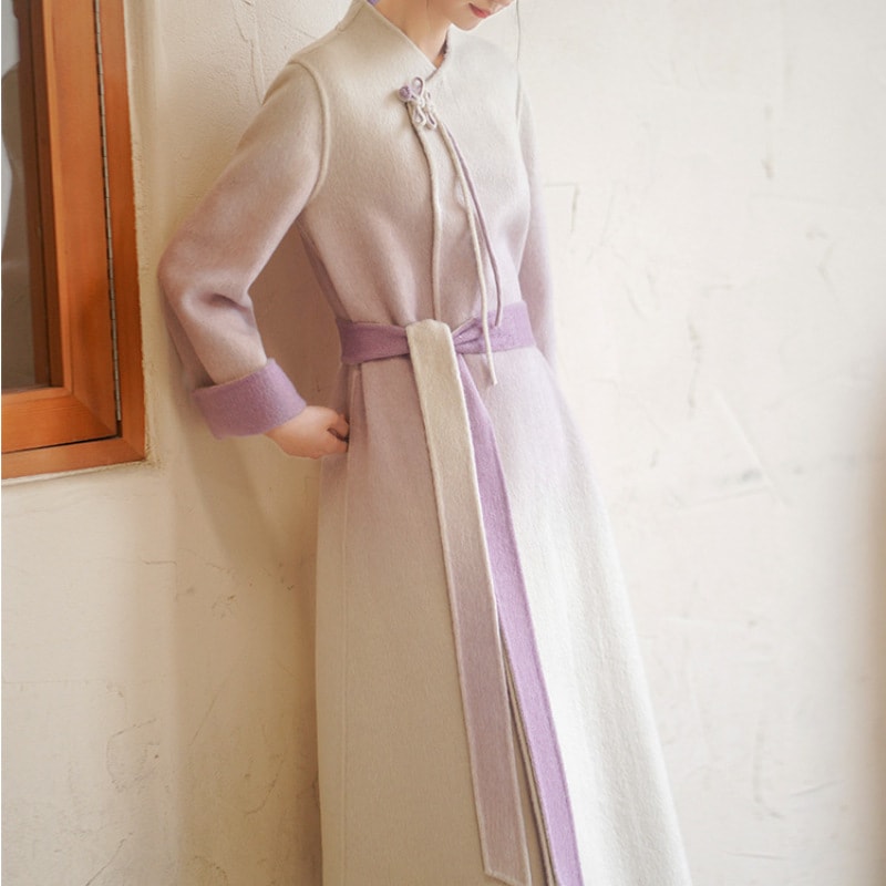 大人っぽチェスターコート ツイードジャケット 2024 秋 新作 襟 長袖 トレンチコート ジャケット レディース 冬アウター ロング トレンチコート レディース 韓国 通勤