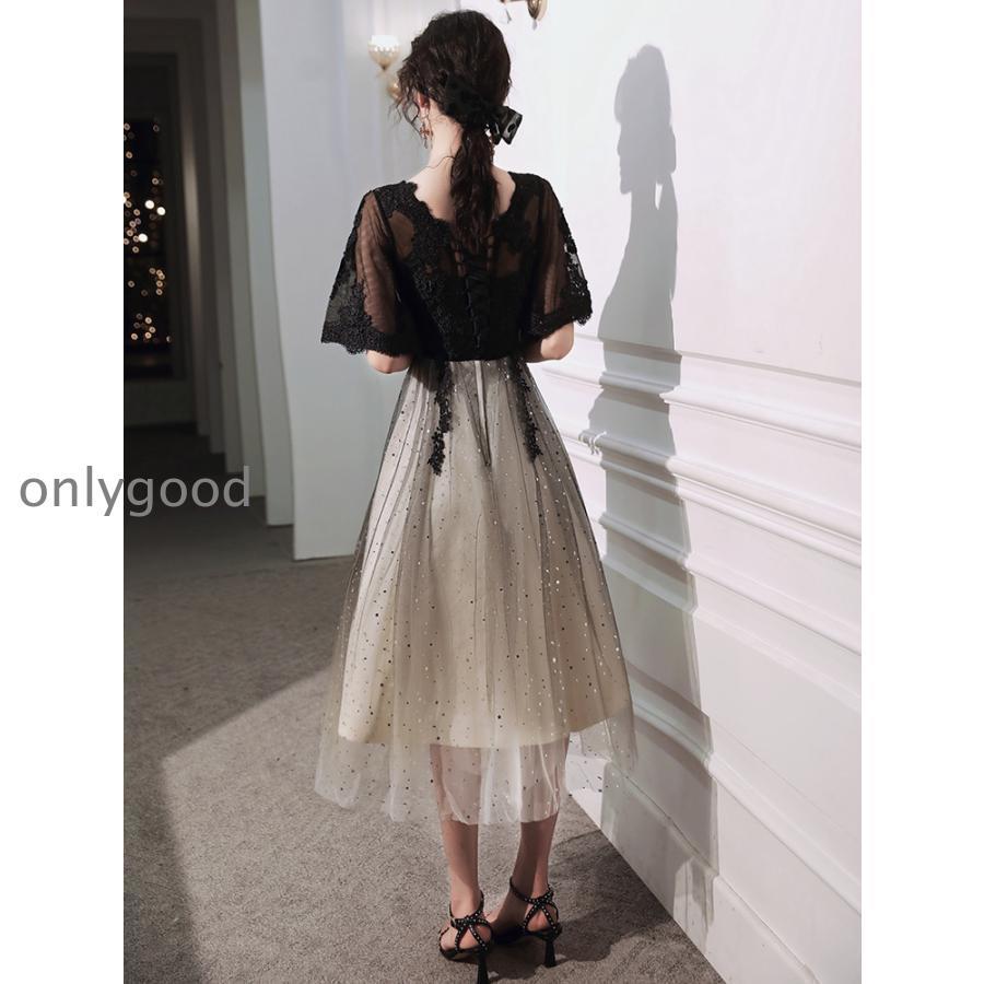 【人気SALE】パーティードレス 大きいサイズ ロング丈 結婚式 40代 袖あり 半袖 ドレス レースワンピース お呼ばれ 二次会 披露宴 謝恩会 上品 おしゃれ 着痩せ