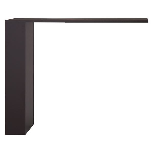 カウンター専用オプションテーブル 約幅104奥行40高さ84cm ダークブラウン 組立品 キッチンカウンター キッチン収納 組立品 カウンター専用オプションテーブル 約幅104奥行40高さ84cm ダークブラウン 組立品 キッチンカウンター キッチン収納 組立品