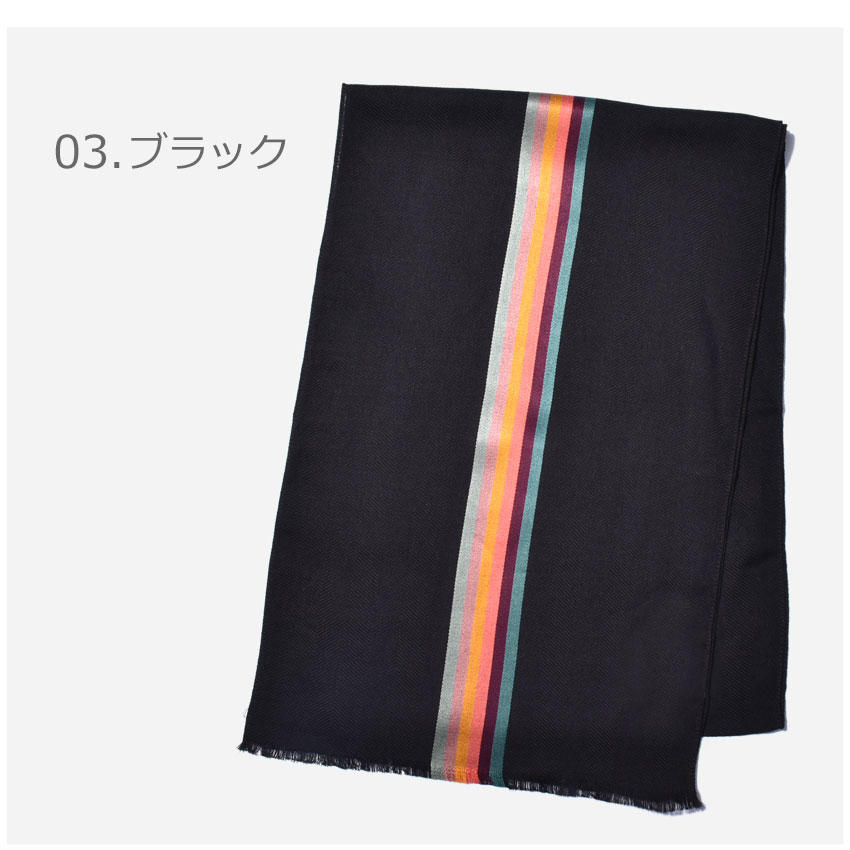 ポール スミス PAUL SMITH スカーフ SCARF CENTRAL STRP M1A-454