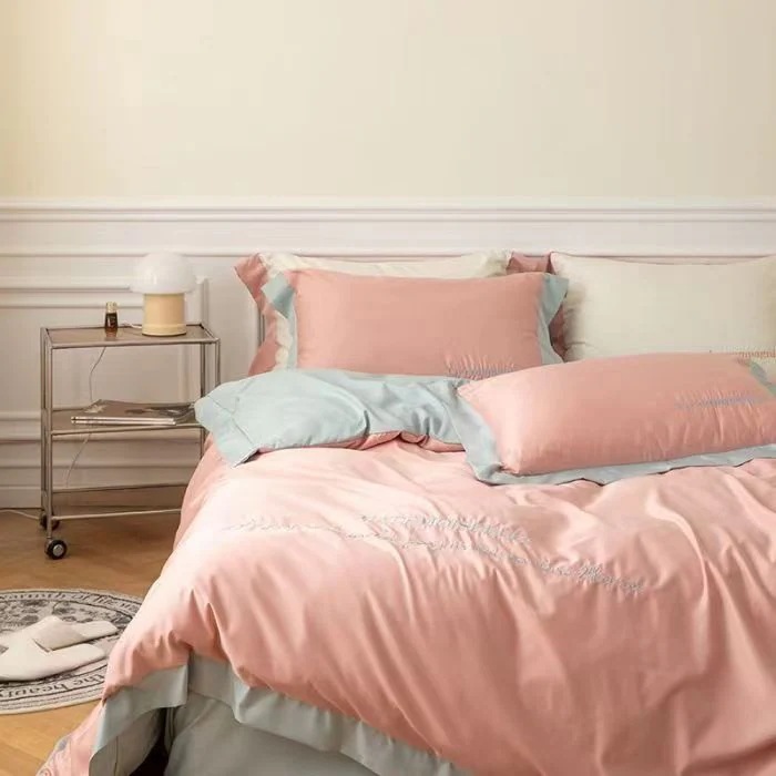 韓国ファッション /布団カバーセット 掛け布団カバー 敷布団カバー セット ベッドカバー 寝具セット接触冷感 模造シルク 防臭 防ダニ 枕カバー 韓国ファッション /布団カバーセット 掛け布団カバー 敷布団カバー セット ベッドカバー 寝具セット接触冷感 模造シルク 防臭 防ダニ 枕カバー