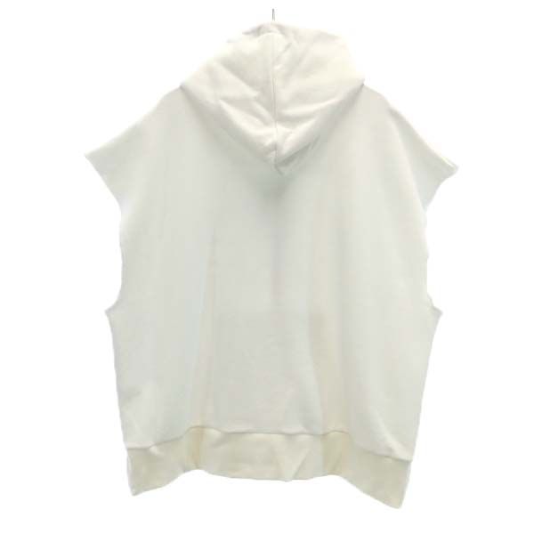 未使用 バースト222 20ss スウェットパーカー ベスト 2 ホワイト vast222 メンズ