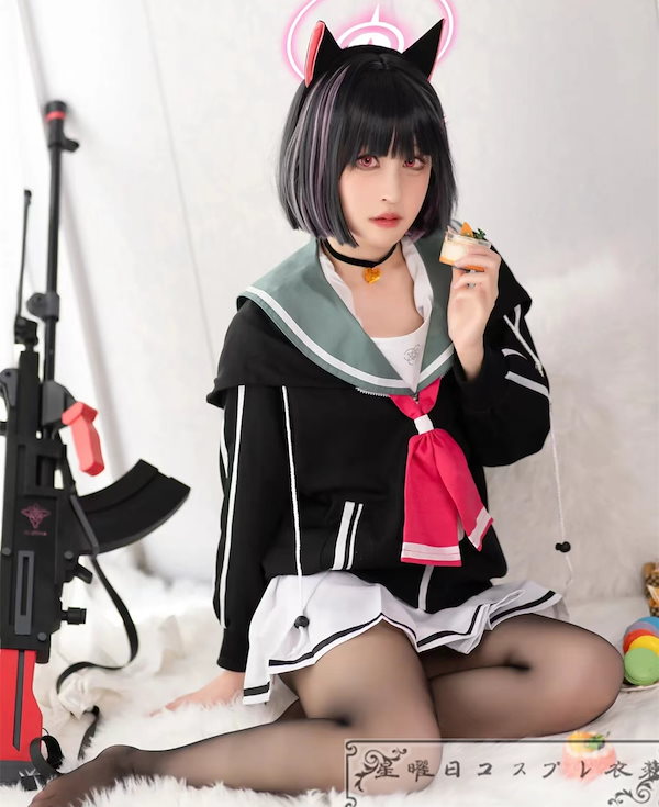 全頭面・衣装付】杏山カズサ 着ぐるみ マスク ブルーアーカイブ