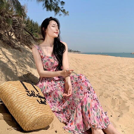 リゾートワンピース リゾートワンピ ロング マキシ丈 沖縄 ハワイ グアム 韓国 ファッション レディース 春 夏 パーティー お呼ばれ コーデ セクシー 20代 30代 40代 50代 2 リゾートワンピース リゾートワンピ ロング マキシ丈 沖縄 ハワイ グアム 韓国 ファッション レディース 春 夏 パーティー お呼ばれ コーデ セクシー 20代 30代 40代 50代 2