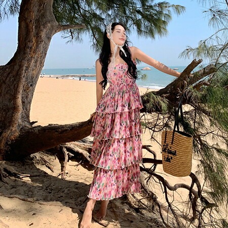 リゾートワンピース リゾートワンピ ロング マキシ丈 沖縄 ハワイ グアム 韓国 ファッション レディース 春 夏 パーティー お呼ばれ コーデ セクシー 20代 30代 40代 50代 2 リゾートワンピース リゾートワンピ ロング マキシ丈 沖縄 ハワイ グアム 韓国 ファッション レディース 春 夏 パーティー お呼ばれ コーデ セクシー 20代 30代 40代 50代 2