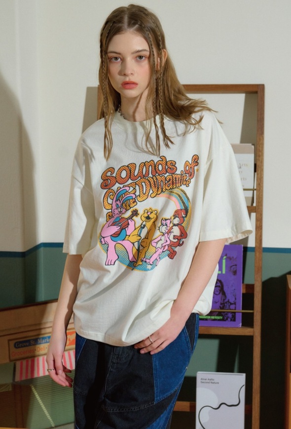 CPGN STUDIOのBetter Hoppi Pigment Short Sleeve T-Shirt 全2色 MUSINSA | CPGN STUDIO Hoppi Trio Pigment Short Sleeve T