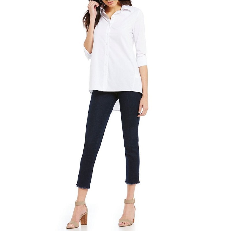 ウエストバウンド レディース トップス ブラウス・シャツ【Westbound Button Front Forward Seam Shirt】White ウエストバウンド レディース トップス ブラウス・シャツ【Westbound Button Front Forward Seam Shirt】White